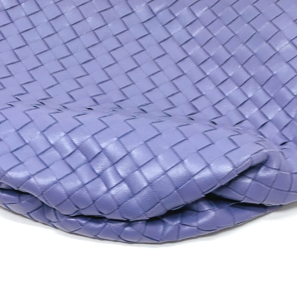 Bottega Veneta Shoulder Bag Intrecciato Mini the Valve Leather Purple — view 3