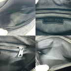 Bottega Veneta Shoulder Bag Intrecciato Leather Black — view 8