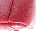 Chanel Grand Shopping Tote GST Red Caviar Shoulder Bag — view 7