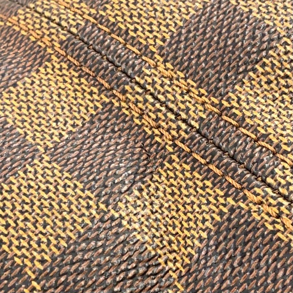 Louis Vuitton Greenwich PM Damier Ebene Brown Boston Bag Gold — view 5