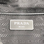 Prada Nylon Black Backpack Silver — view 4