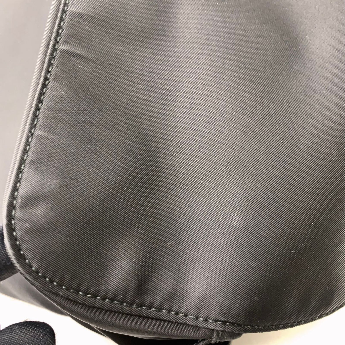 Prada Nylon Black Backpack Silver — view 6