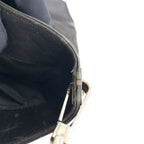 Gucci Hobo Leather Canvas Black Silver — view 7