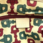 Gucci Abbey Leather Ivory Handbag Gold — view 4