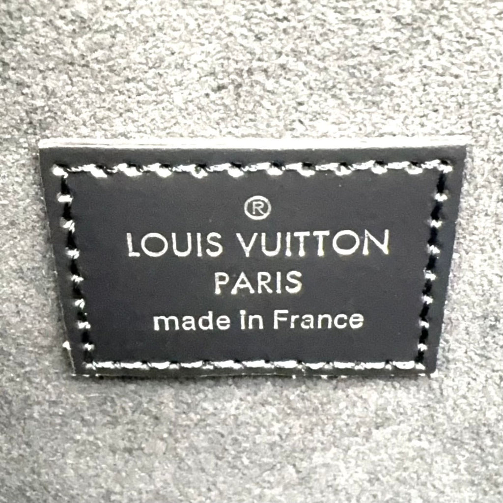 Louis Vuitton Pochette Felicie Leather Black Shoulder Bag Silver — view 4