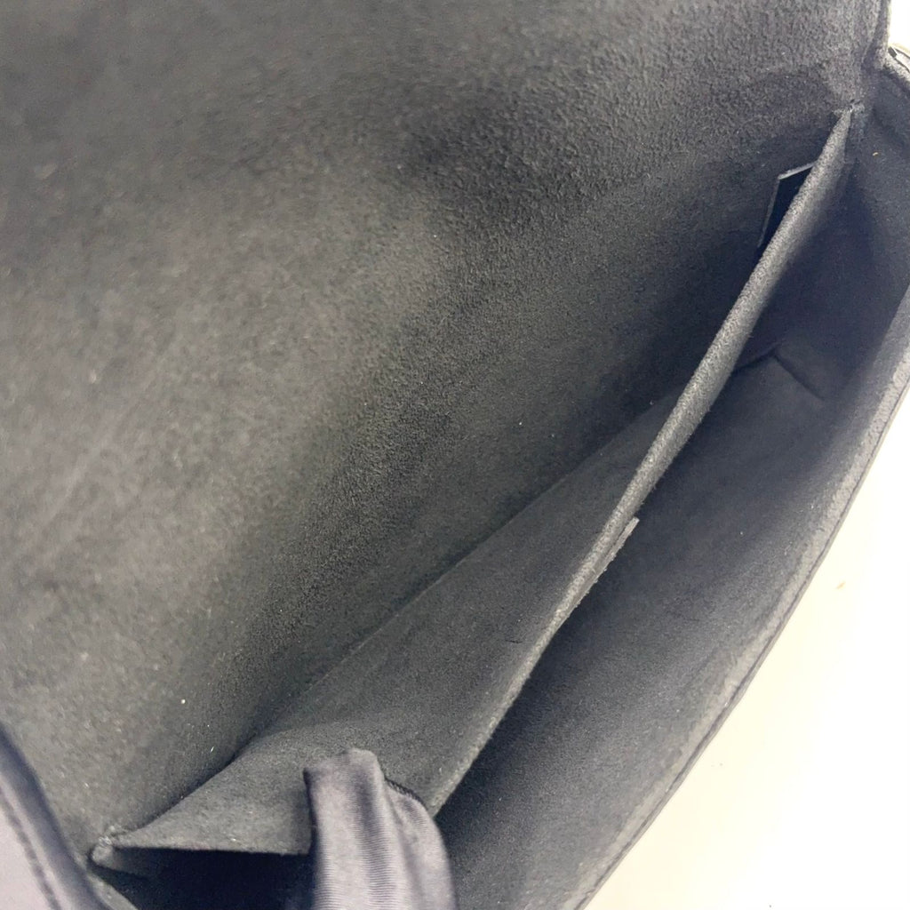 Louis Vuitton Pochette Felicie Leather Black Shoulder Bag Silver — view 5