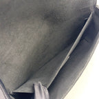 Louis Vuitton Pochette Felicie Leather Black Shoulder Bag Silver — view 5