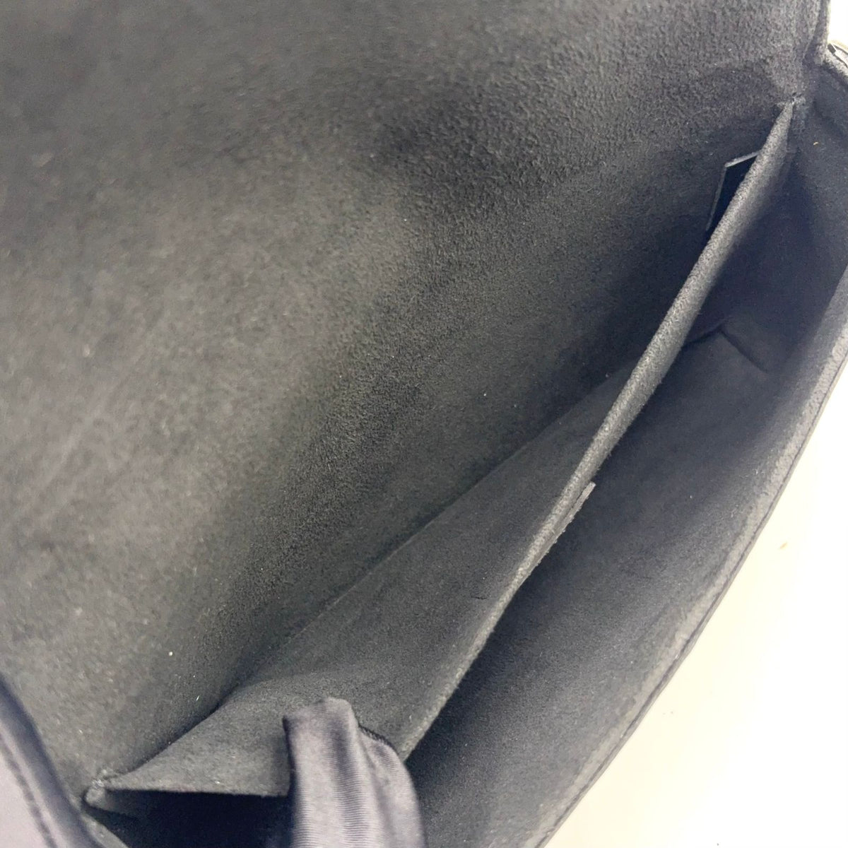 Louis Vuitton Pochette Felicie Leather Black Shoulder Bag Silver — view 5