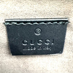 Gucci Eden Belt Leather Brown Black Bag Silver — view 4