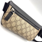 Gucci Eden Belt Leather Brown Black Bag Silver — view 5