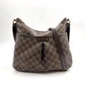 Louis Vuitton Bloomsbury PM Damier Ebene Leather Brown Shoulder Bag Gold