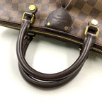 Louis Vuitton Sienna PM Damier Ebene Leather Brown Handbag Gold — view 7