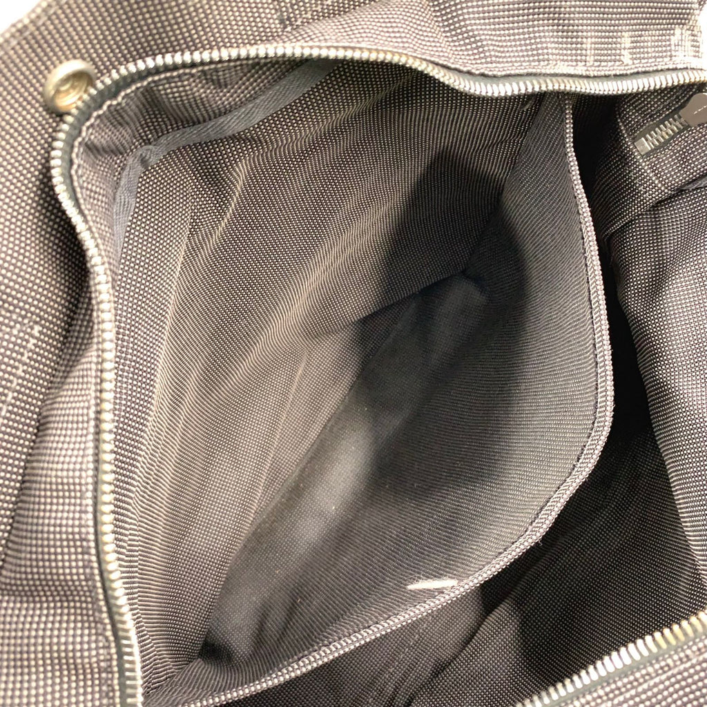 Hermes Herline MM Canvas Gray Tote Bag Silver — view 5