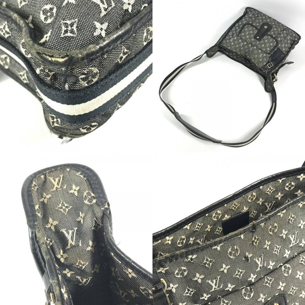 Louis Vuitton Shoulder Bag Besace Marie Kate Monogram Mini Canvas Navy — view 7