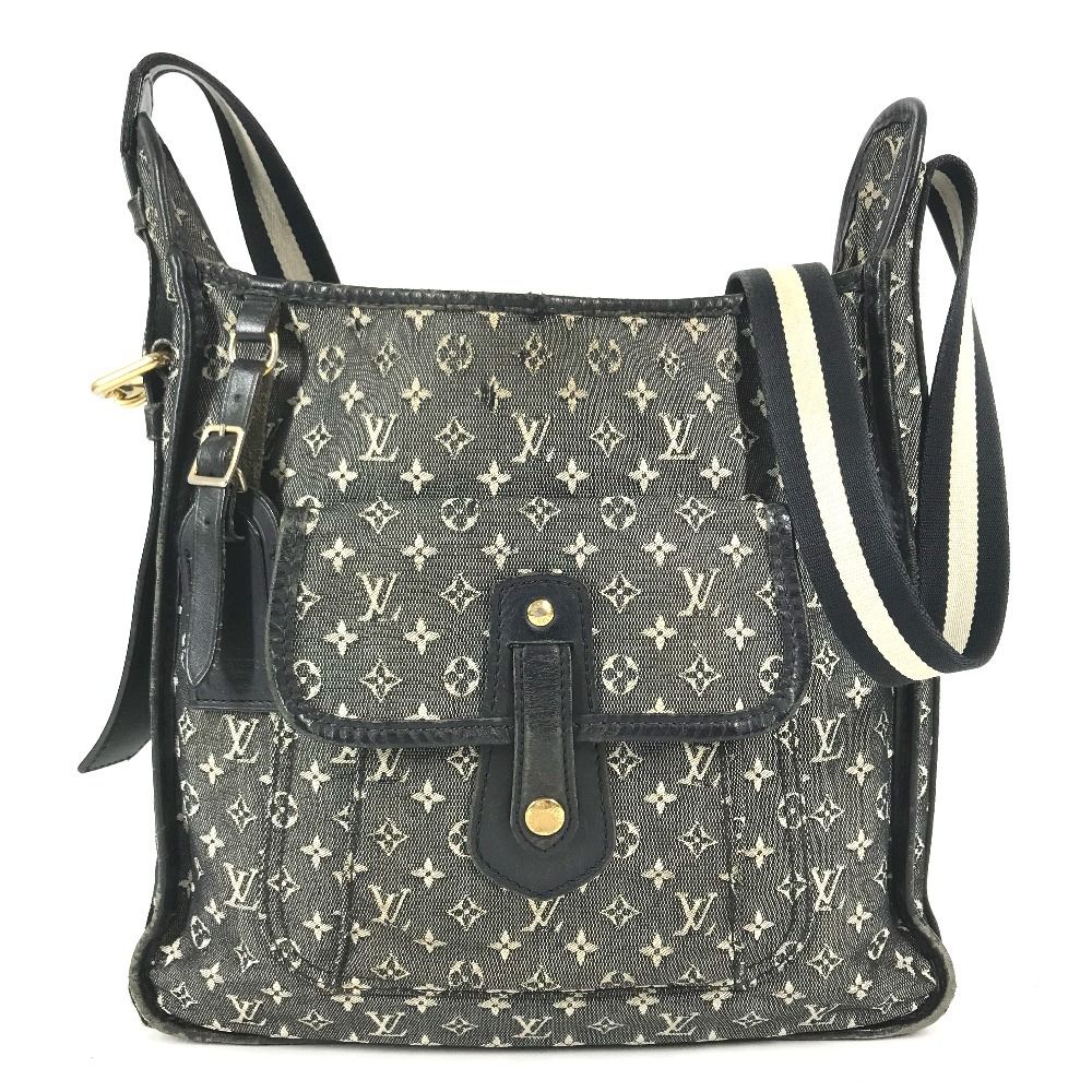 Louis Vuitton Shoulder Bag Besace Marie Kate Monogram Mini Canvas Navy