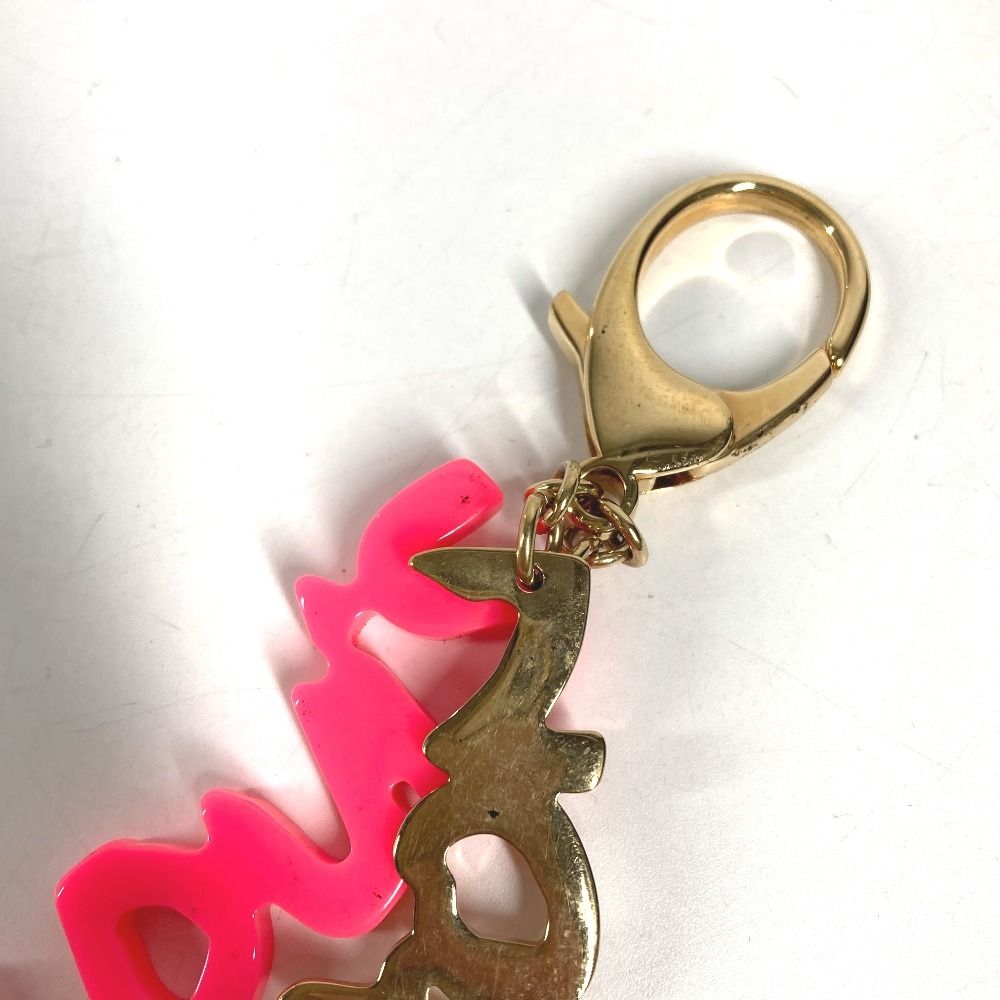 Louis Vuitton Key Holder Bijou Sac Graffiti Metal Pink — view 5