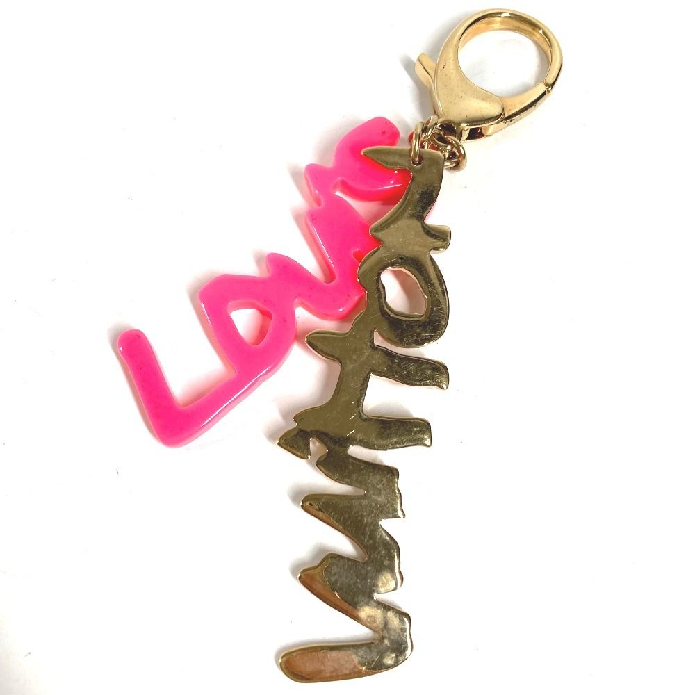 Louis Vuitton Key Holder Bijou Sac Graffiti Metal Pink
