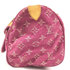 Louis Vuitton Handbag Neo Speedy Monogram Denim Canvas Pink — view 3