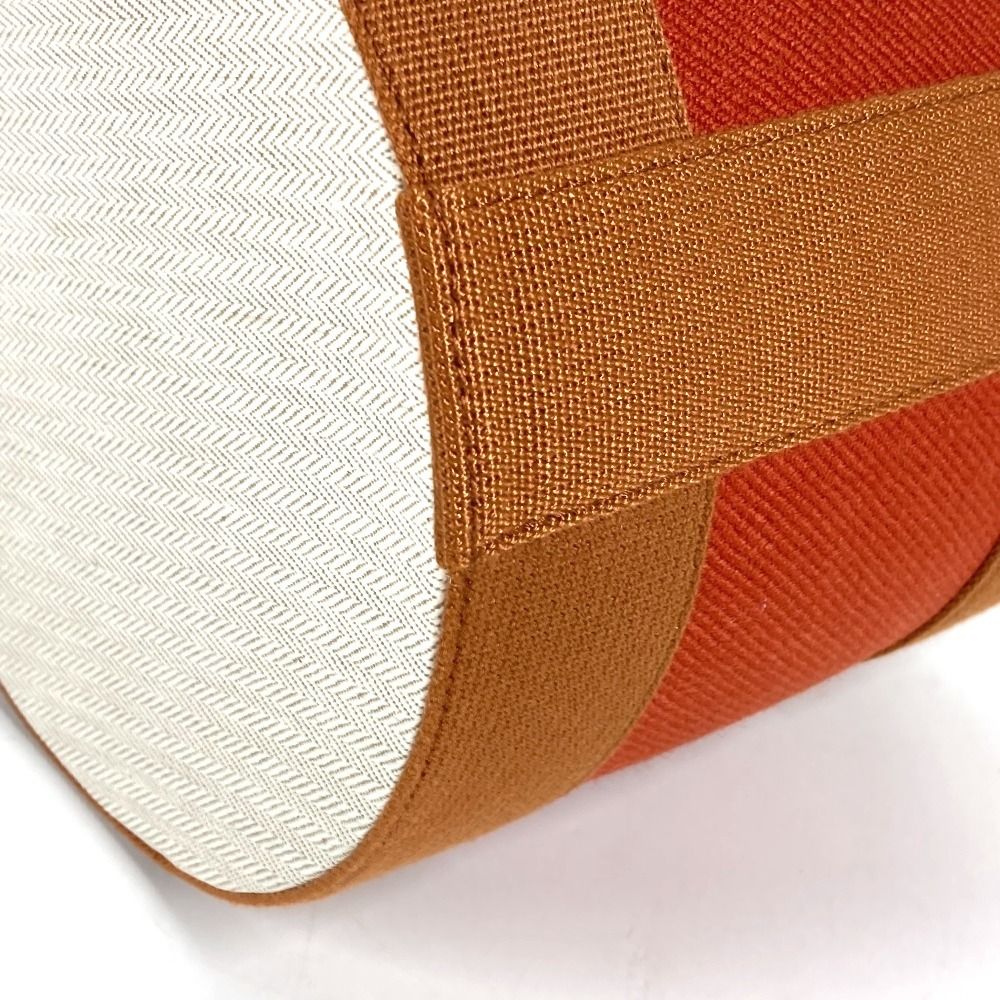 Hermes Handbag Basket Sherwood PM Bucket Orange — view 7