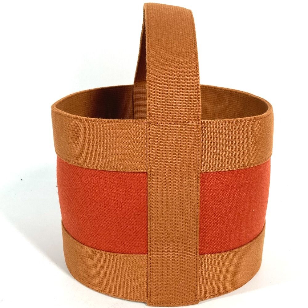 Hermes Handbag Basket Sherwood PM Bucket Orange — view 2