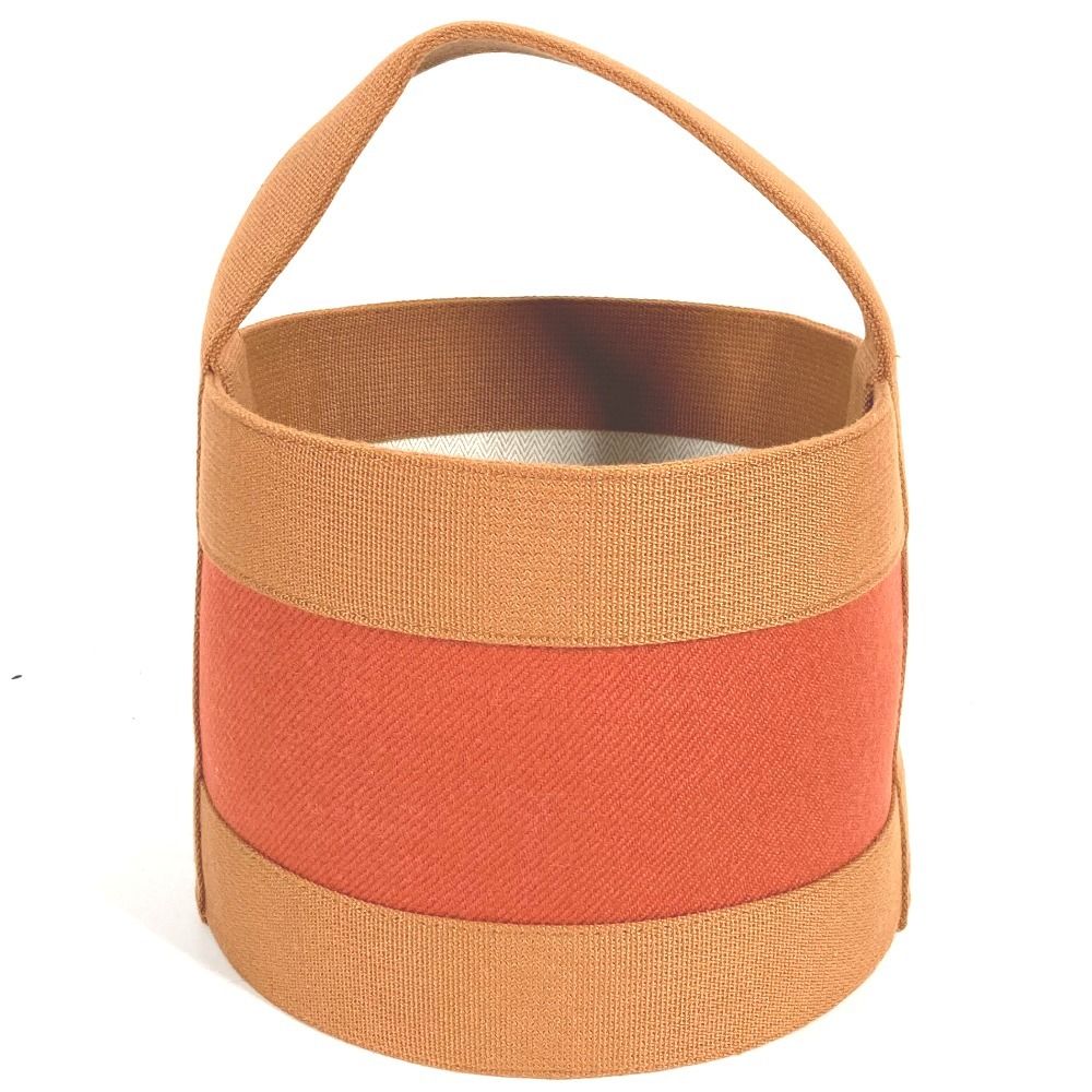 Hermes Handbag Basket Sherwood PM Bucket Orange