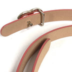 Chanel Belt CC Logo Patent Leather Pink — view 5