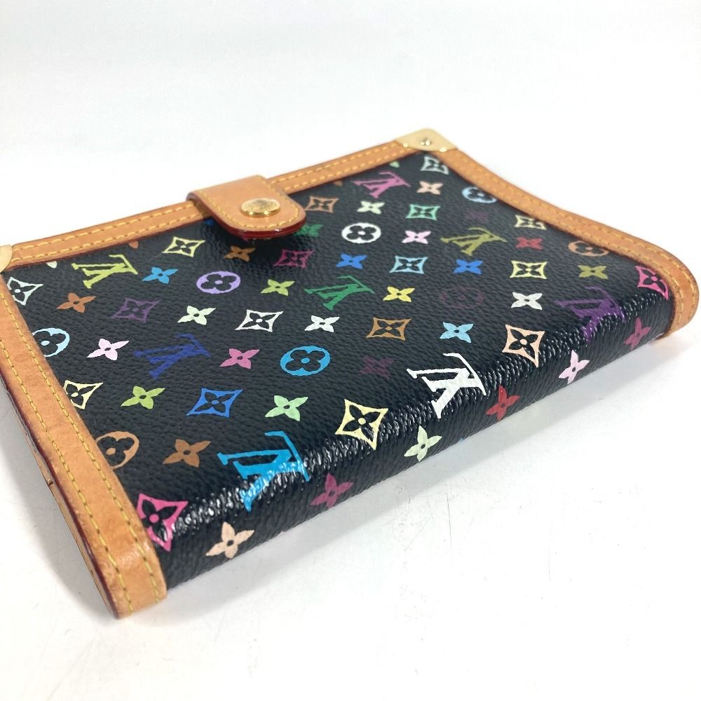 Louis Vuitton Agenda Cover PM Monogram Multicolor Canvas Black — view 4