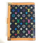 Louis Vuitton Agenda Cover PM Monogram Multicolor Canvas Black — view 2