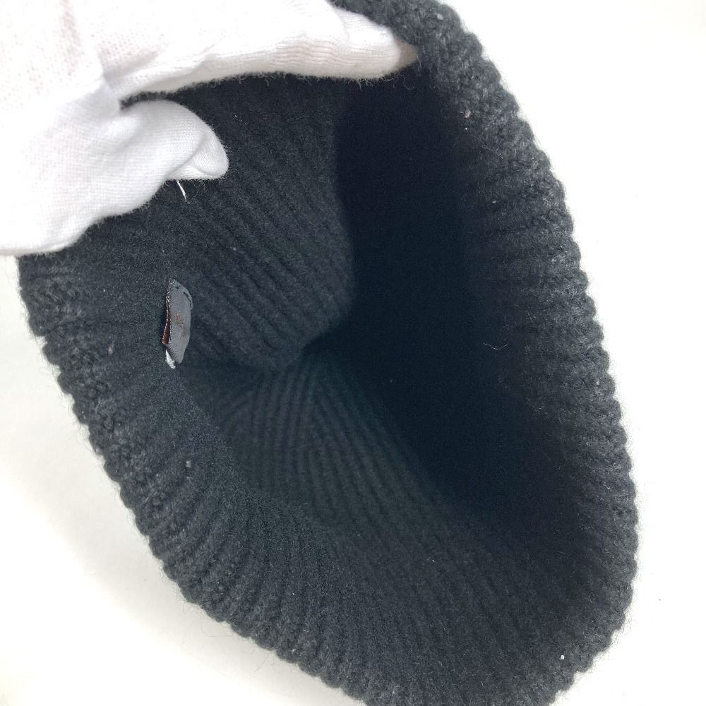 Louis Vuitton Knit Hat Bonnet LV Ahead Cashmere Black — view 7