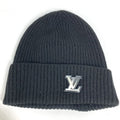 Louis Vuitton Knit Hat Bonnet LV Ahead Cashmere Black