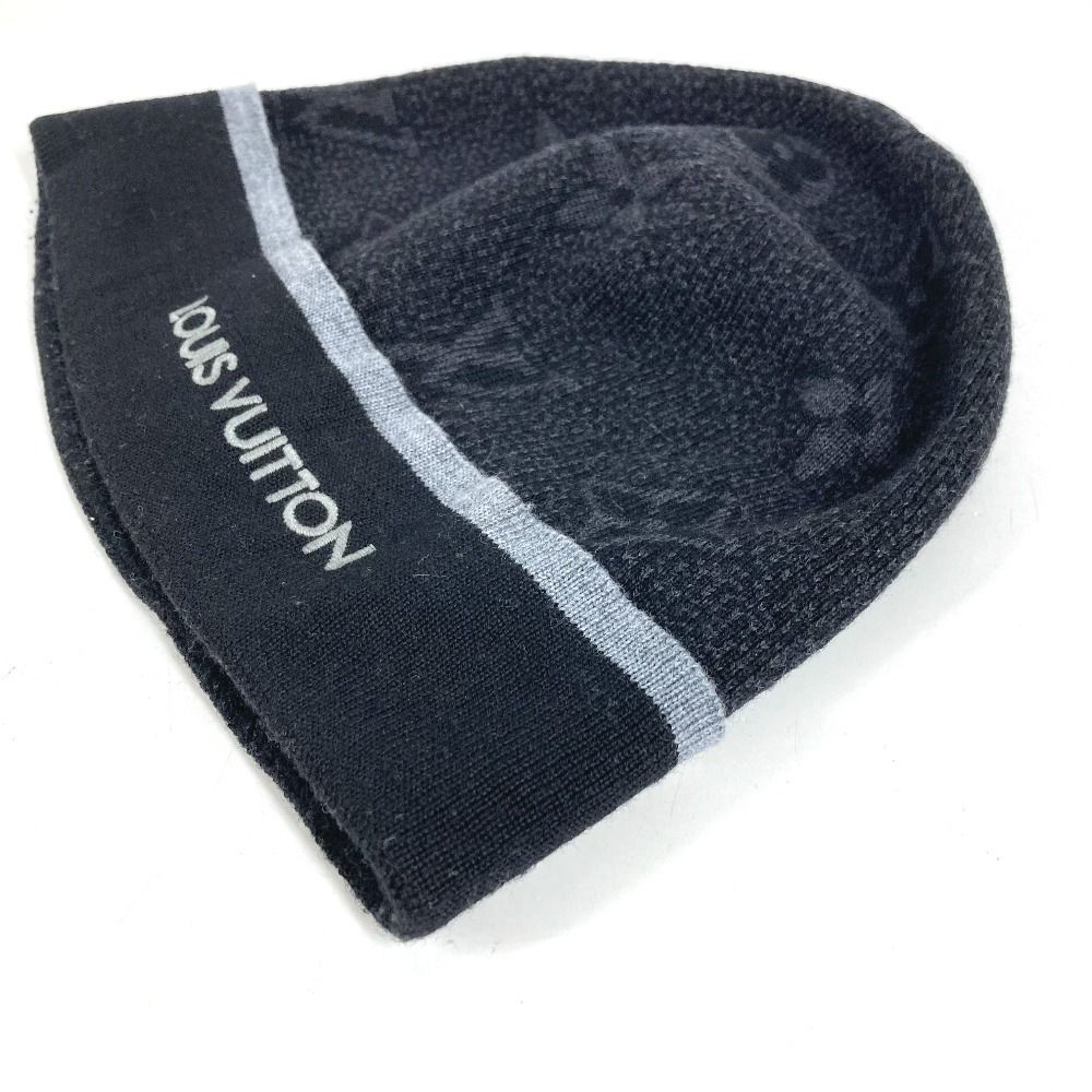 Louis Vuitton Knit Hat Beanie My Monogram Eclipse Wool Black — view 2
