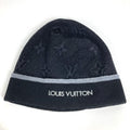 Louis Vuitton Knit Hat Beanie My Monogram Eclipse Wool Black