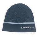 Louis Vuitton Knit Hat Beanie My Monogram Eclipse Wool Black