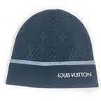 Louis Vuitton Knit Hat Beanie My Monogram Eclipse Wool Black
