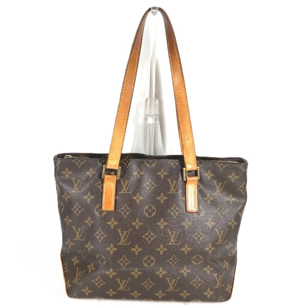 Louis Vuitton Shoulder Bag Cabas Piano Monogram Canvas Brown