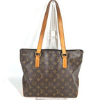 Louis Vuitton Shoulder Bag Cabas Piano Monogram Canvas Brown — view 2