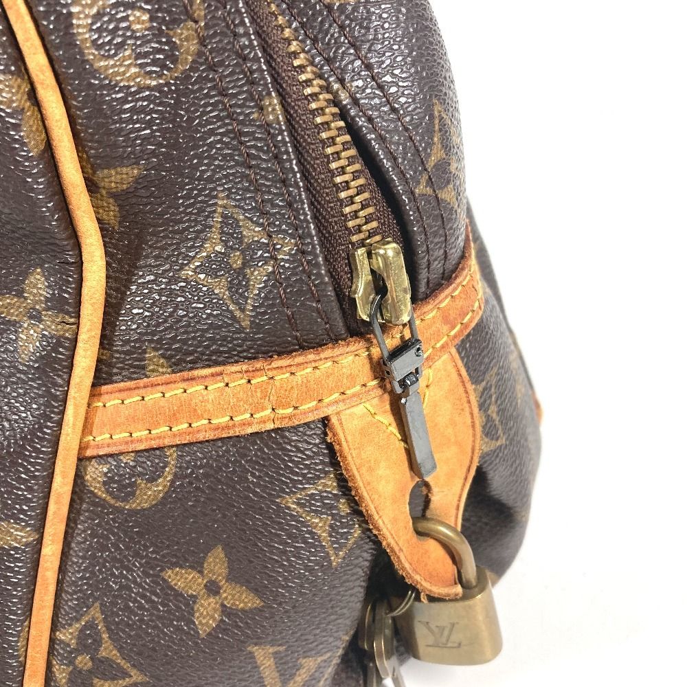Louis Vuitton Shoulder Bag Montorgueil PM Monogram Canvas Brown — view 5
