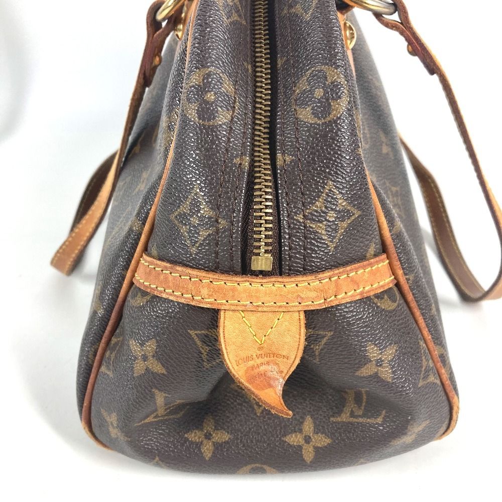 Louis Vuitton Shoulder Bag Montorgueil PM Monogram Canvas Brown — view 4