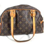 Louis Vuitton Shoulder Bag Montorgueil PM Monogram Canvas Brown — view 2