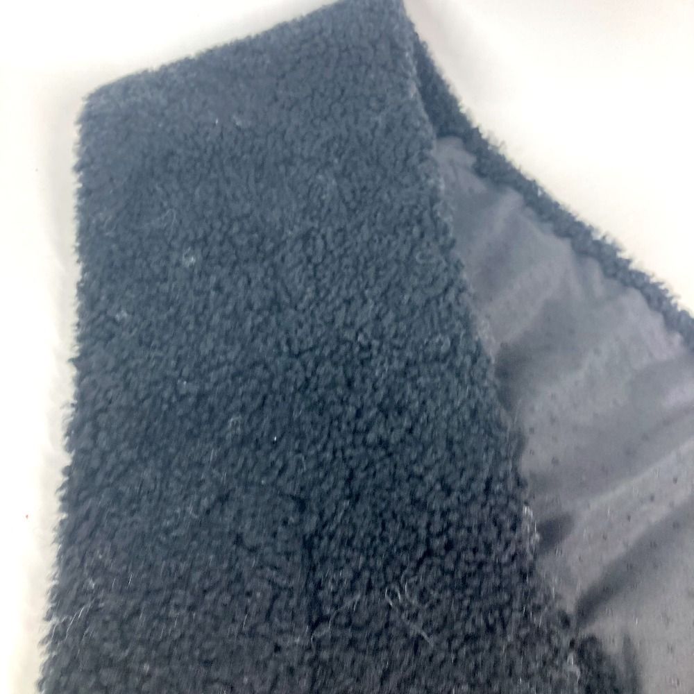 Louis Vuitton Scarf Echarpe Shearling Teddy Monogram Black — view 4