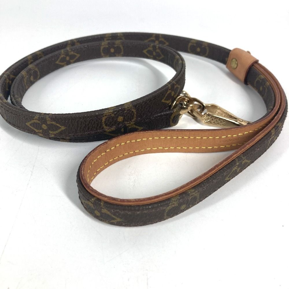 Louis Vuitton Tall Laisse Baxter MM Monogram Canvas Brown — view 2