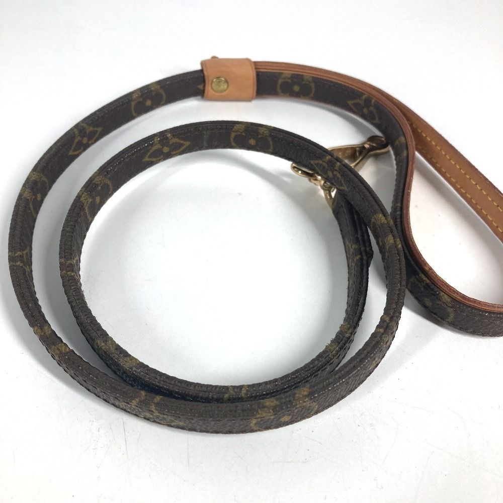 Louis Vuitton Tall Laisse Baxter MM Monogram Canvas Brown — view 3