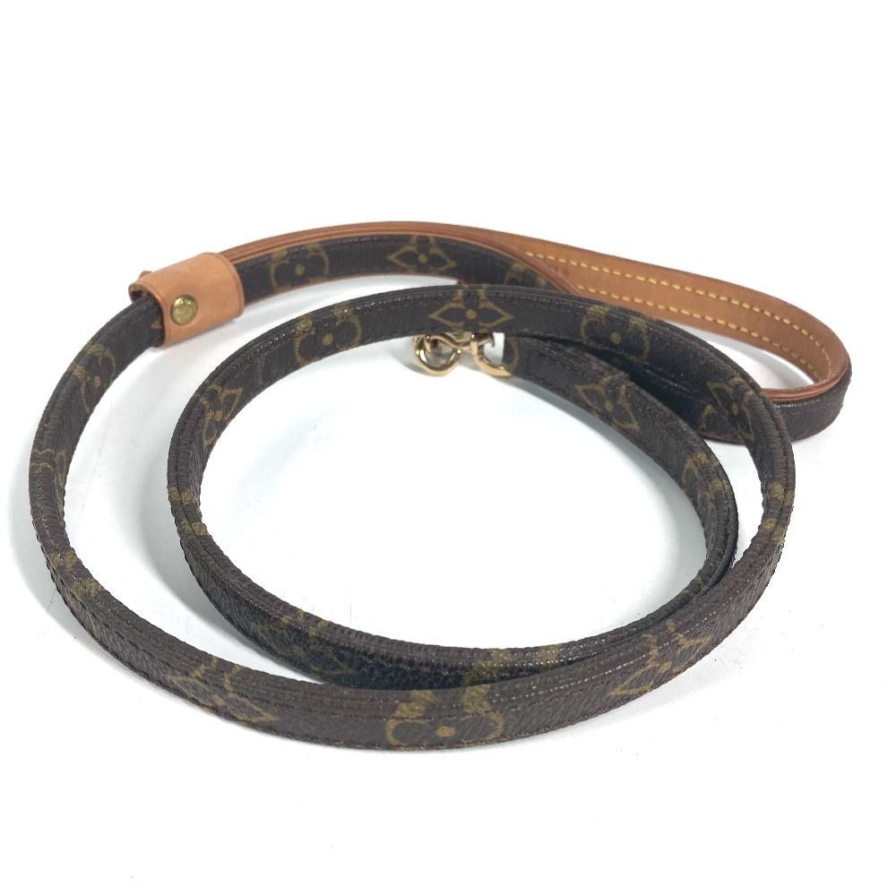 Louis Vuitton Tall Laisse Baxter MM Monogram Canvas Brown — view 5