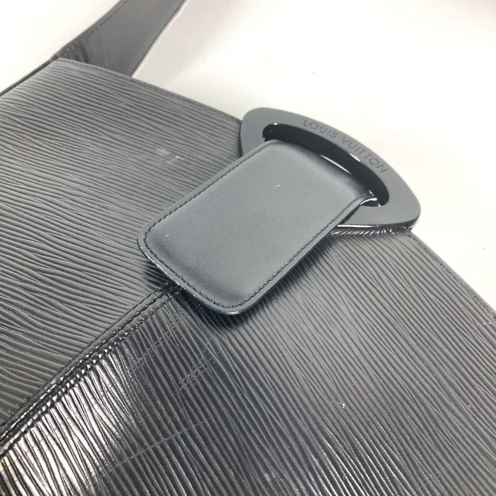 Louis Vuitton Shoulder Bag Reverie Epi Leather Noir Black — view 7