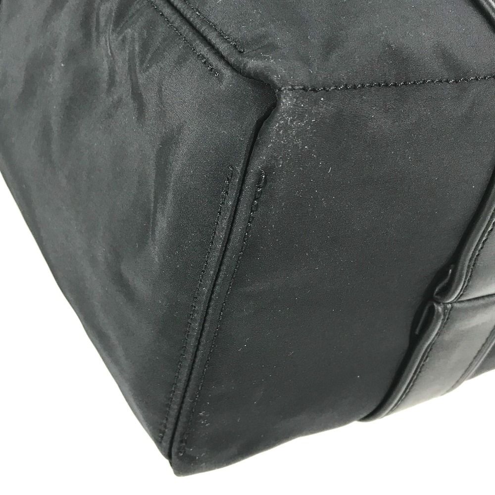 Hermes Handbag Acapulco PM Nylon Leather Black — view 7