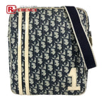 Dior Shoulder Bag Logo Trotter Blue