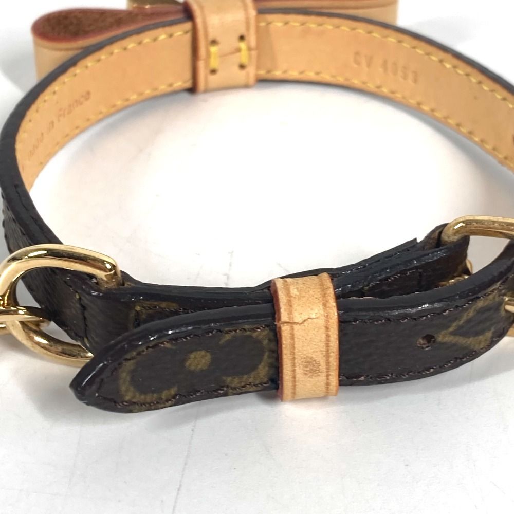 Louis Vuitton Collar Collier Baxter XS Pet Monogram Dog Canvas Brown — view 5