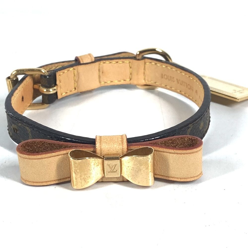 Louis Vuitton Collar Collier Baxter XS Pet Monogram Dog Canvas Brown — view 2