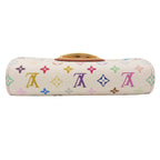 Louis Vuitton Portefeuille Joy Monogram Multicolor Blanc Orange Trifold Wallet — view 7