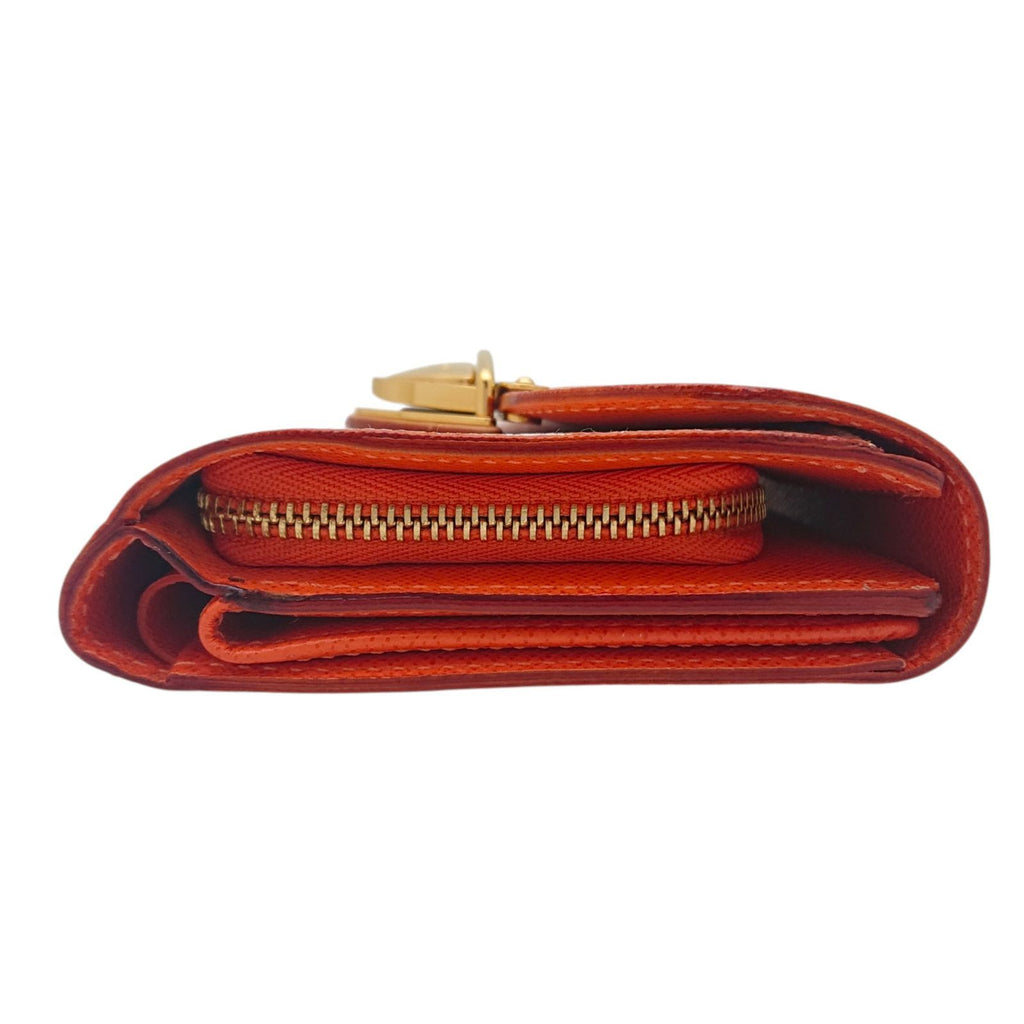Louis Vuitton Portefeuille Joy Monogram Multicolor Blanc Orange Trifold Wallet — view 6